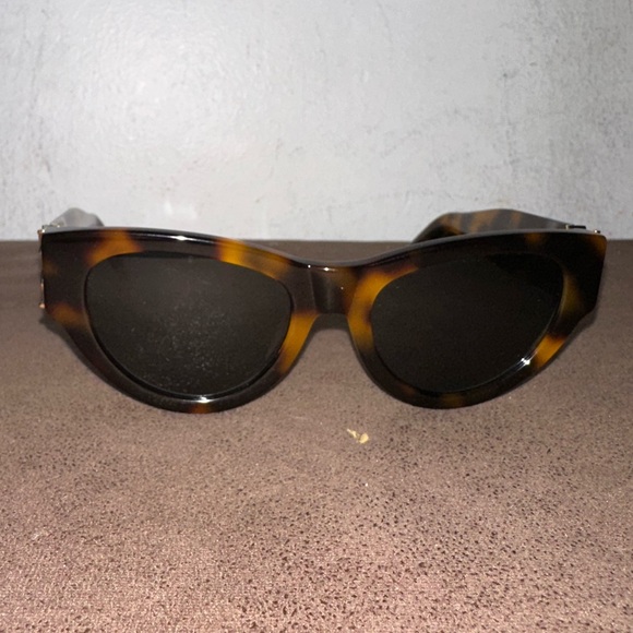 Saint Laurent YSL Tortoiseshell Cateye Sunglasses 1:1 - Picture 2 of 10